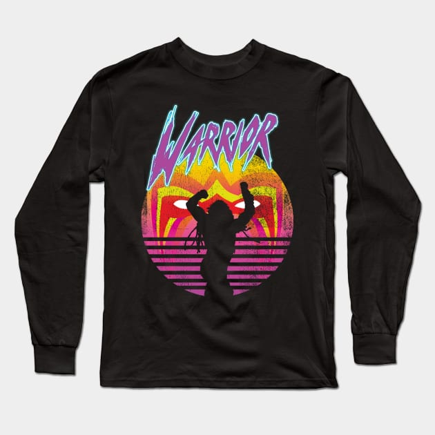 Ultimate Warrior Long Sleeve T-Shirt by EmrysDesigns